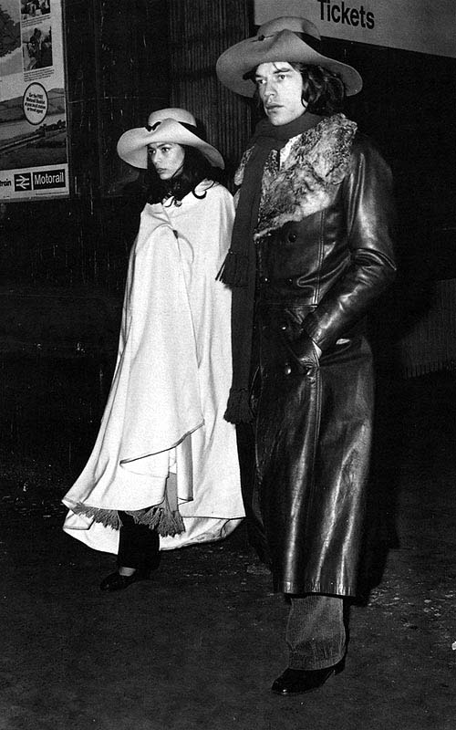 Mick Jagger and Bianca